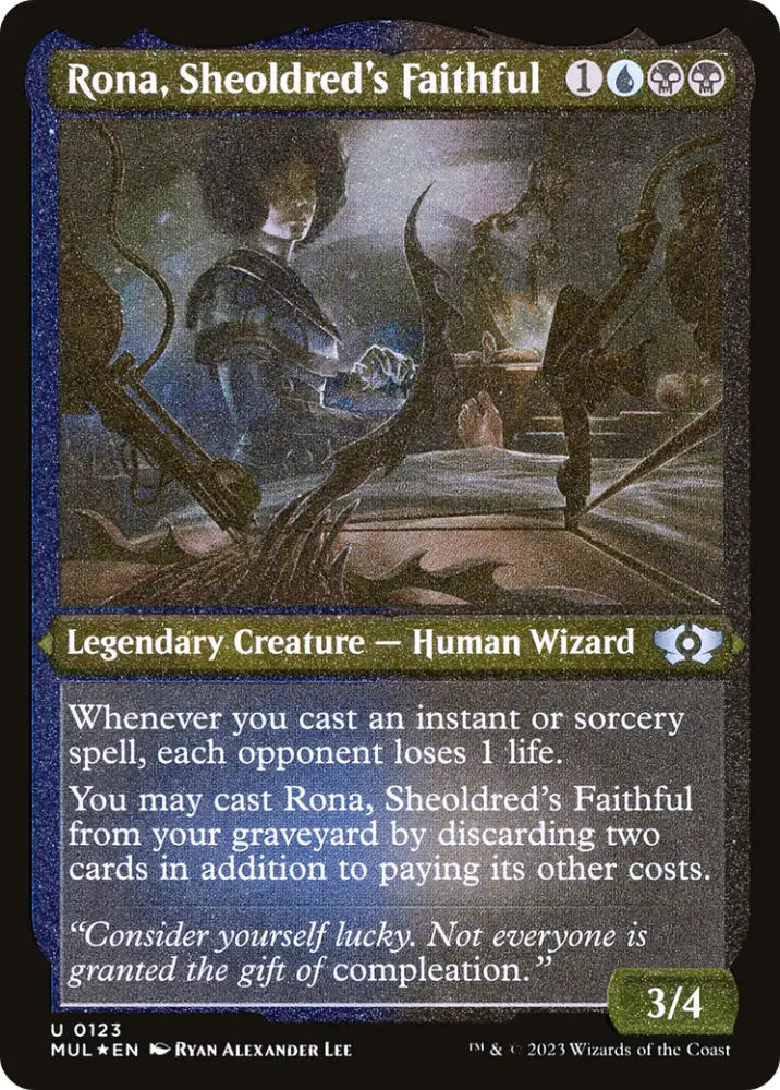Rona Sheoldred’s Faithful (Foil Etched) [Multiverse Legends] - MTG Single