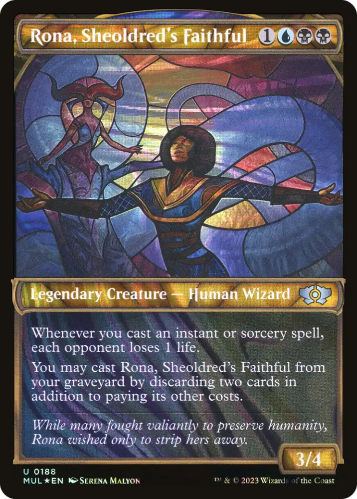 Rona Sheoldred’s Faithful (Halo Foil) [Multiverse Legends] - MTG Single