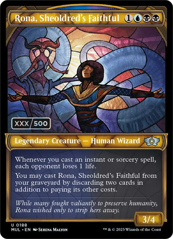 Rona Sheoldred’s Faithful (Serialized) [Multiverse Legends] - MTG Single