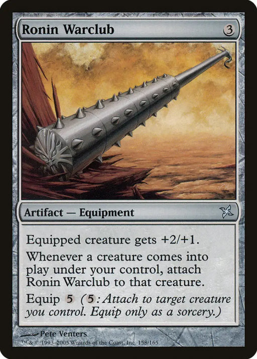 Ronin Warclub [Betrayers of Kamigawa] - MTG Single
