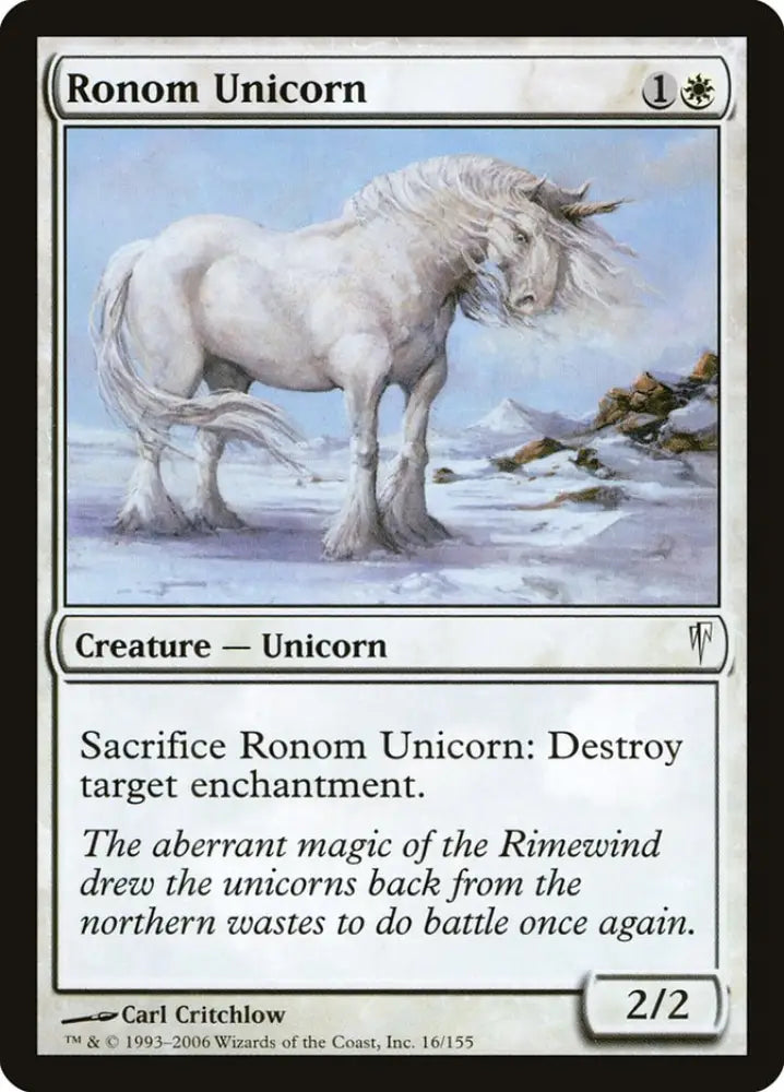 Ronom Unicorn [Coldsnap] - MTG Single