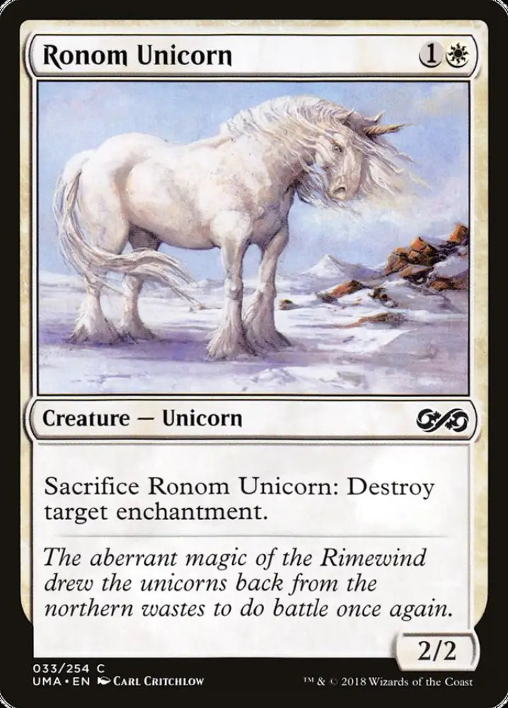 Ronom Unicorn [Ultimate Masters] - MTG Single