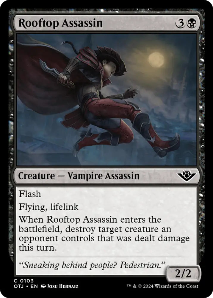 Rooftop Assassin [Outlaws of Thunder Junction] - MTG Single