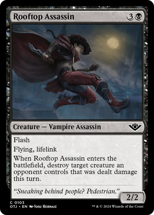 Rooftop Assassin [Outlaws of Thunder Junction] - MTG Single