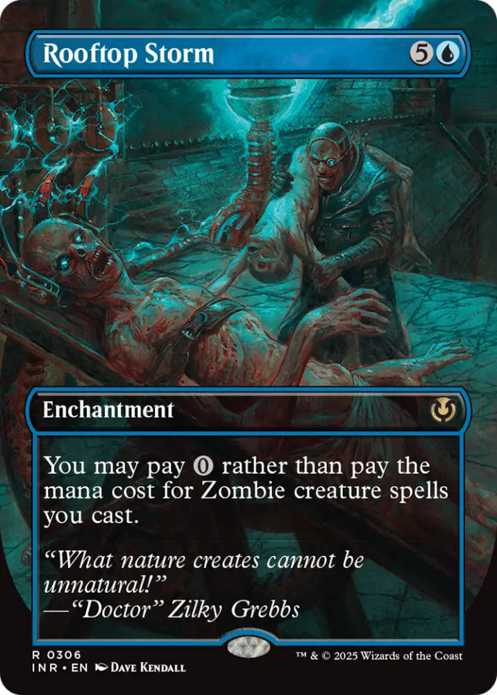 Rooftop Storm (Borderless) [Innistrad Remastered] - MTG Single
