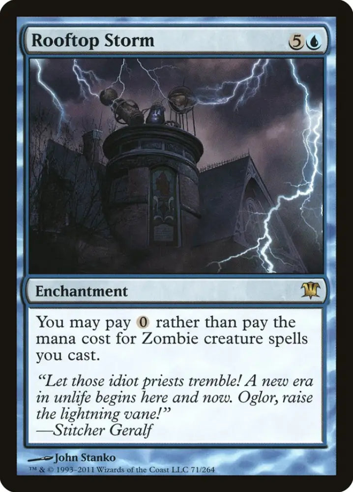 Rooftop Storm [Innistrad] - MTG Single