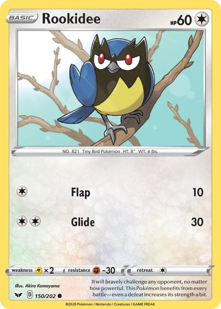 Rookidee (150/202) [Sword & Shield: Base Set] - Pokemon Single