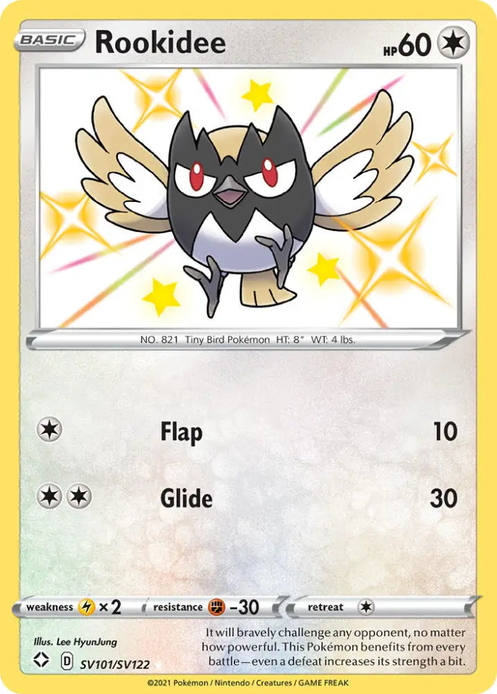 Rookidee (SV101/SV122) [Sword & Shield: Shining Fates] - Pokemon Single
