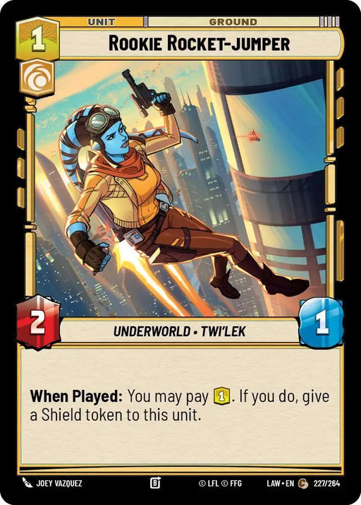 Rookie Rocket-jumper (227/264) [A Lawless Time]