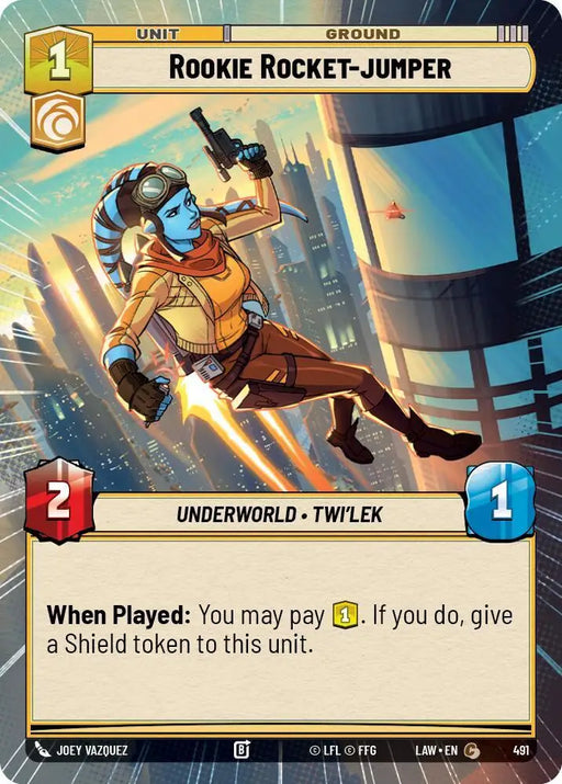 Rookie Rocket-jumper (Hyperspace) (491) [A Lawless Time]