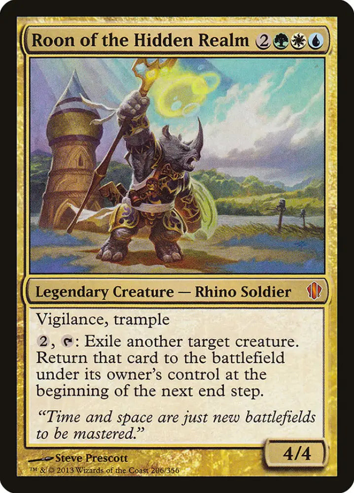 Roon of the Hidden Realm [Commander 2013] - MTG Single