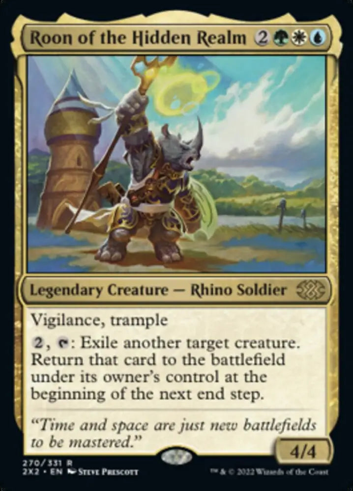 Roon of the Hidden Realm [Double Masters 2022] - MTG Single