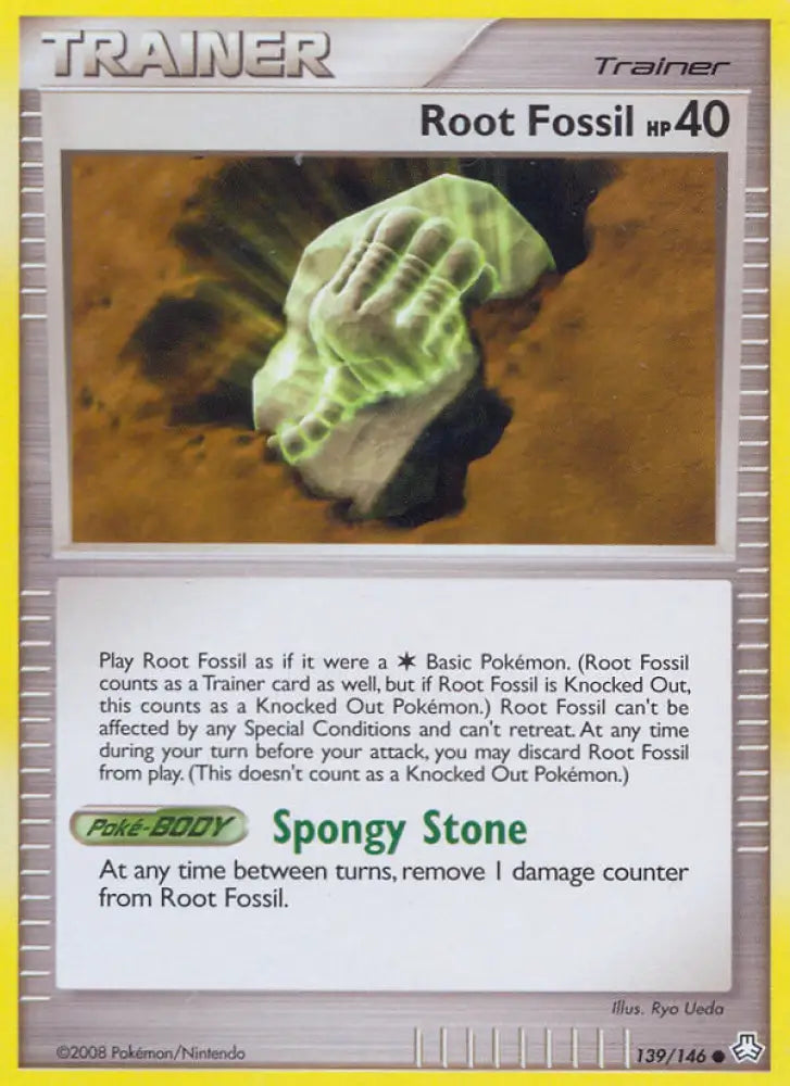 Root Fossil (139/146) [Diamond & Pearl: Legends Awakened] - Pokemon Single