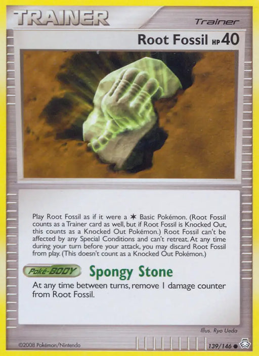 Root Fossil (139/146) [Diamond & Pearl: Legends Awakened] - Pokemon Single