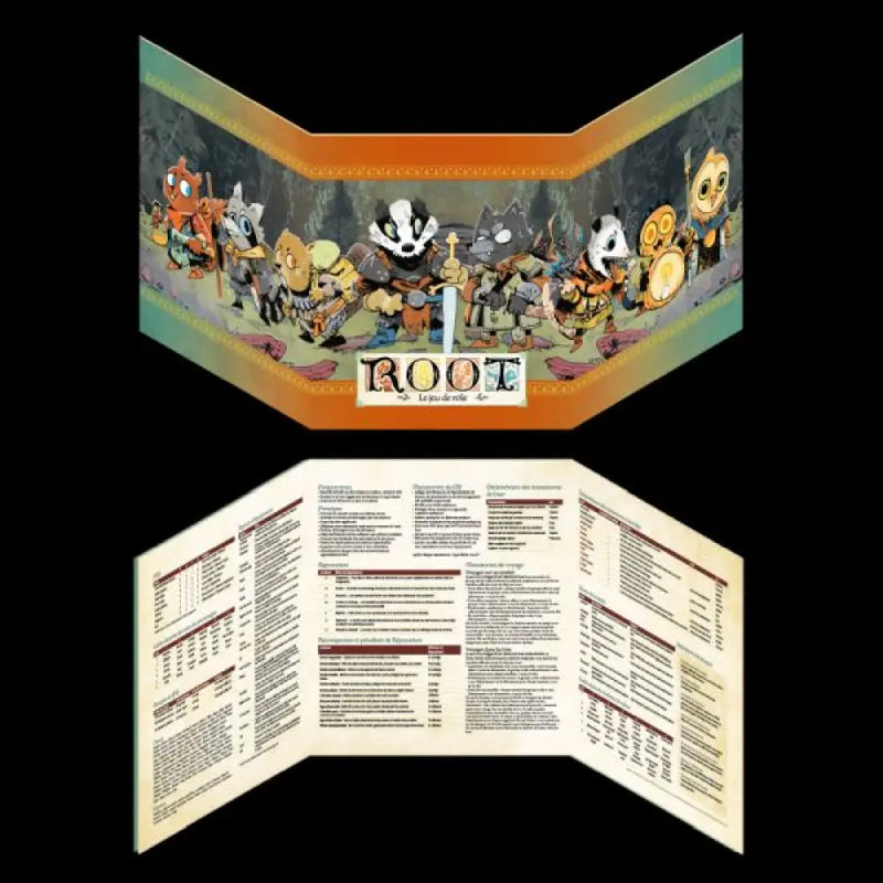 Root - Le Jeu de rôle: l’écran + Notepad (FR) - Role Playing Game