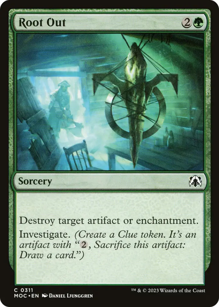 Root Out [March of the Machine Commander] - MTG Single