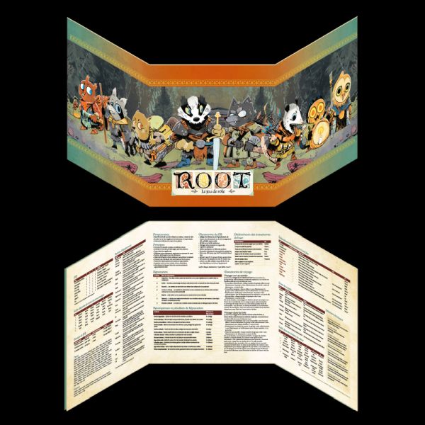 Root - Le Jeu de rôle : l'écran + Notepad (FR)