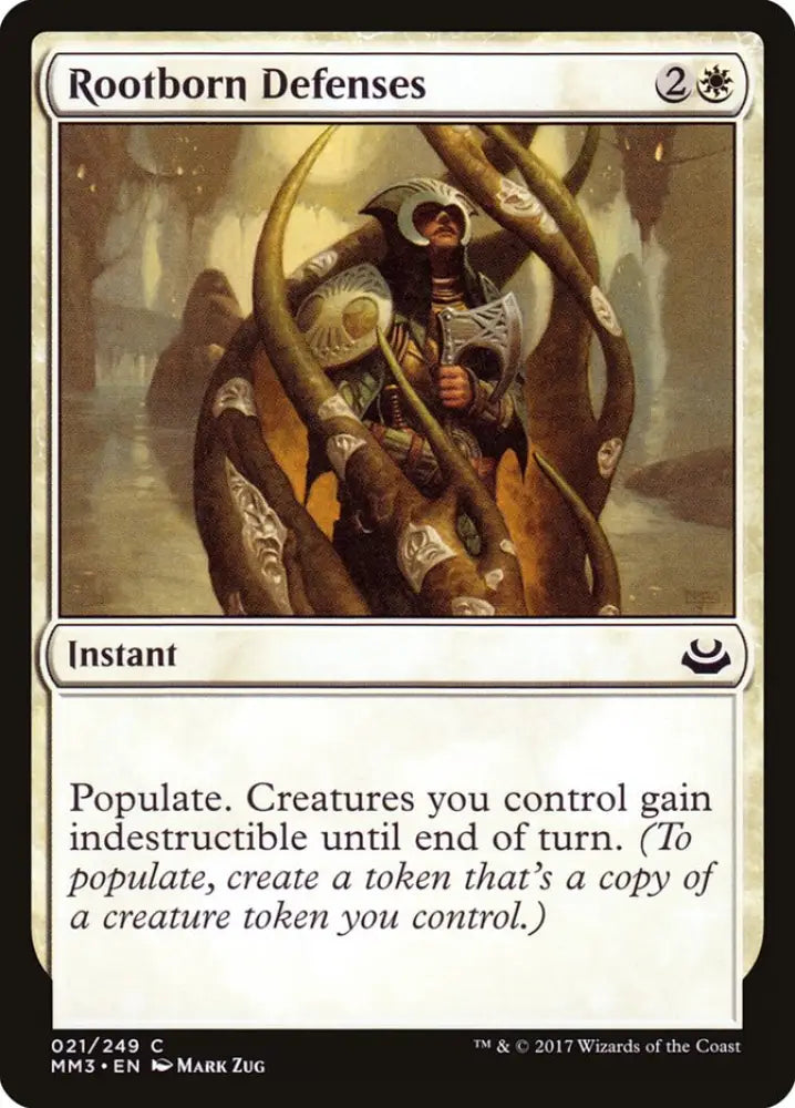 Rootborn Defenses [Modern Masters 2017] - MTG Single