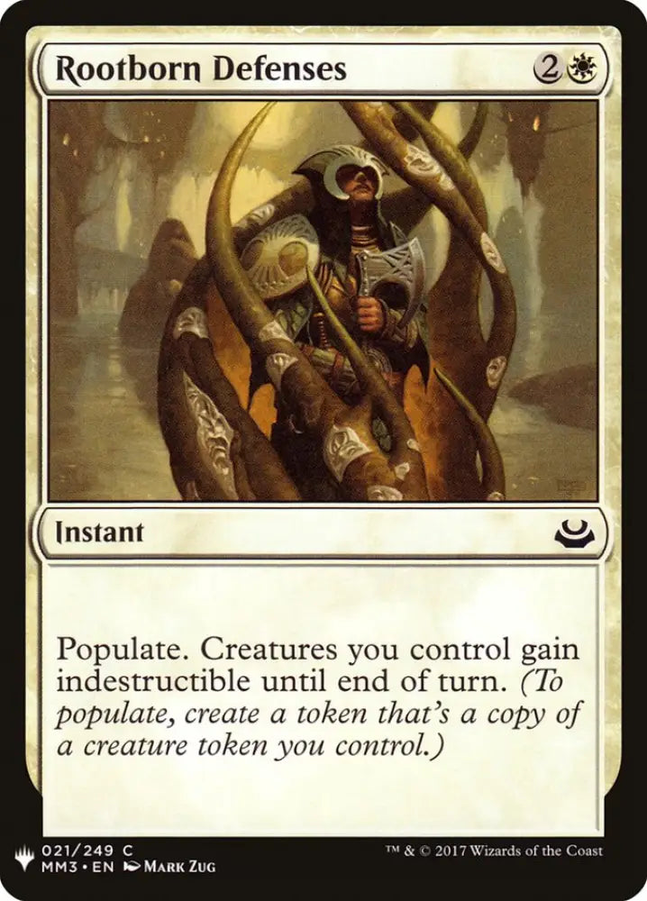 Rootborn Defenses [Mystery Booster] - MTG Single