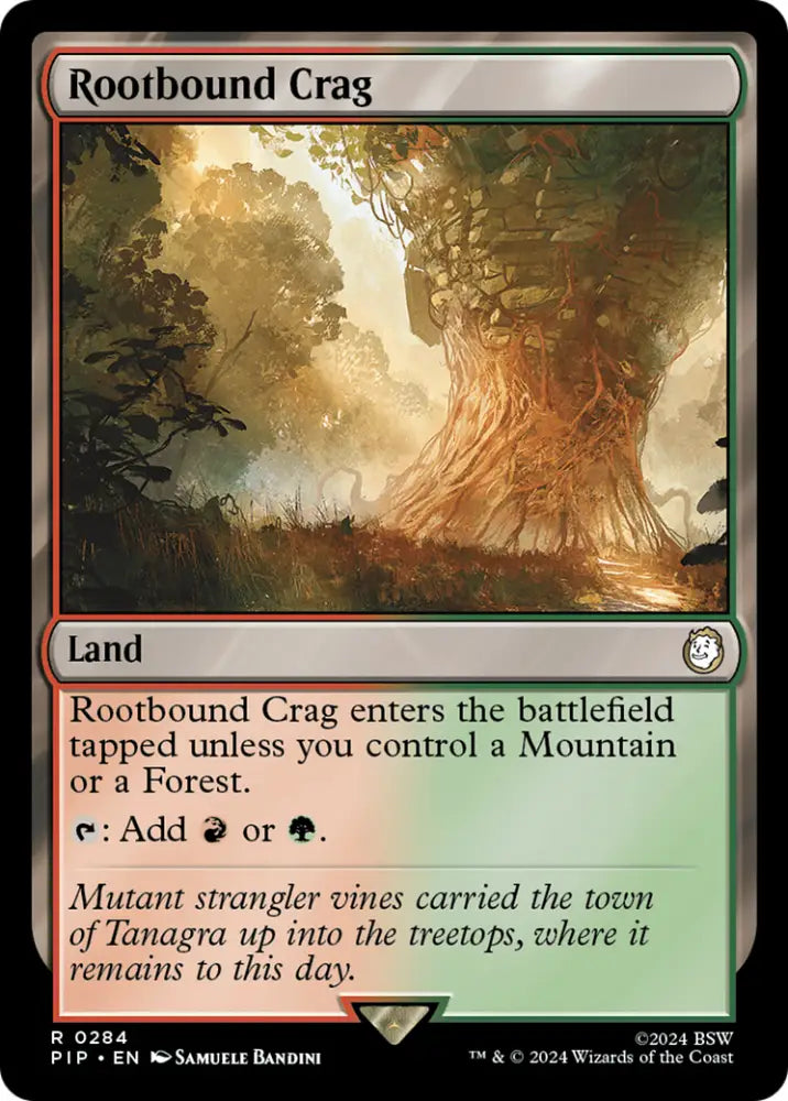 Rootbound Crag [Fallout] - MTG Single