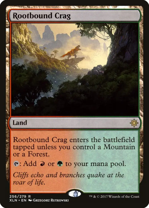Rootbound Crag [Ixalan] - MTG Single