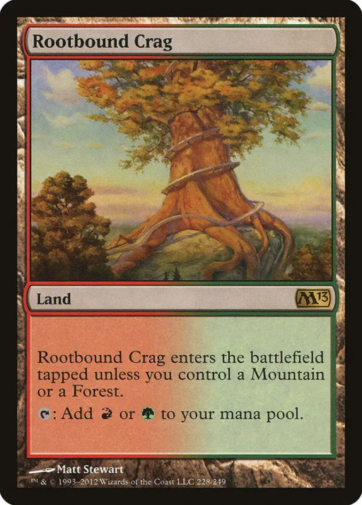 Rootbound Crag [Magic 2013] - MTG Single