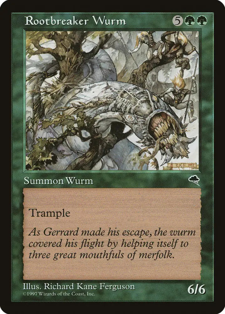 Rootbreaker Wurm [Tempest] - MTG Single