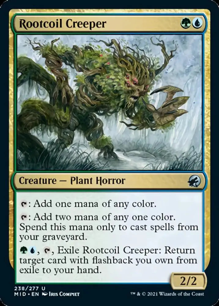Rootcoil Creeper [Innistrad: Midnight Hunt] - MTG Single