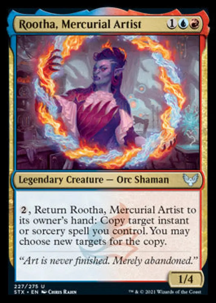 Rootha Mercurial Artist [Strixhaven: School of Mages] - MTG Single