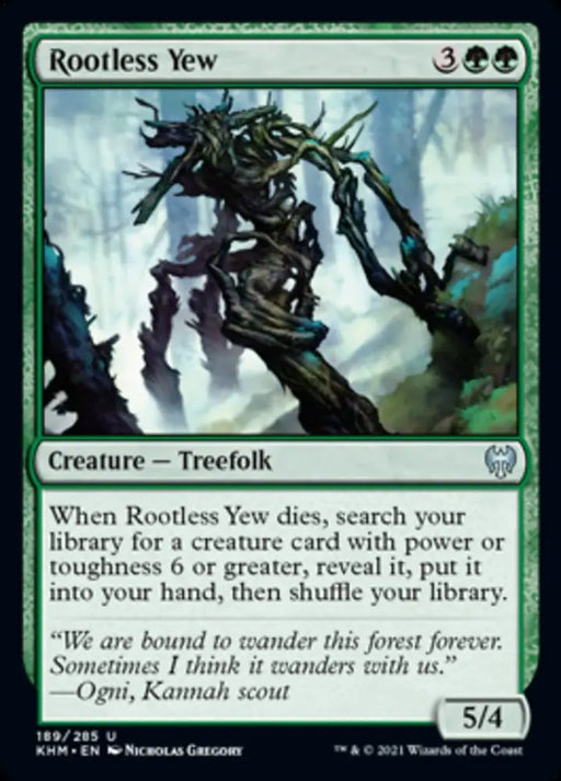 Rootless Yew [Kaldheim] - MTG Single