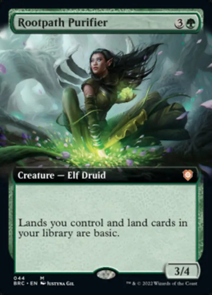 Rootpath Purifier (Extended Art) [The Brothers’ War Commander] - MTG Single