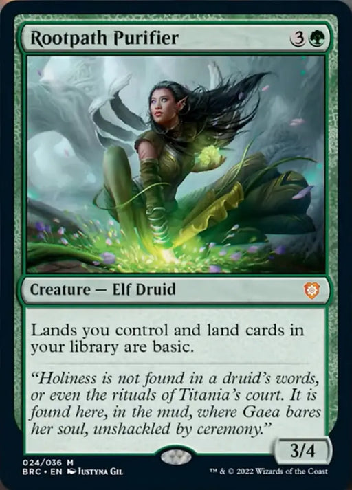 Rootpath Purifier [The Brothers’ War Commander] - MTG Single