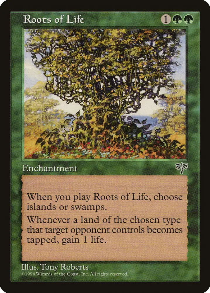 Roots of Life [Mirage] - MTG Single