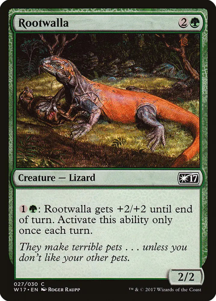 Rootwalla [Welcome Deck 2017] - MTG Single
