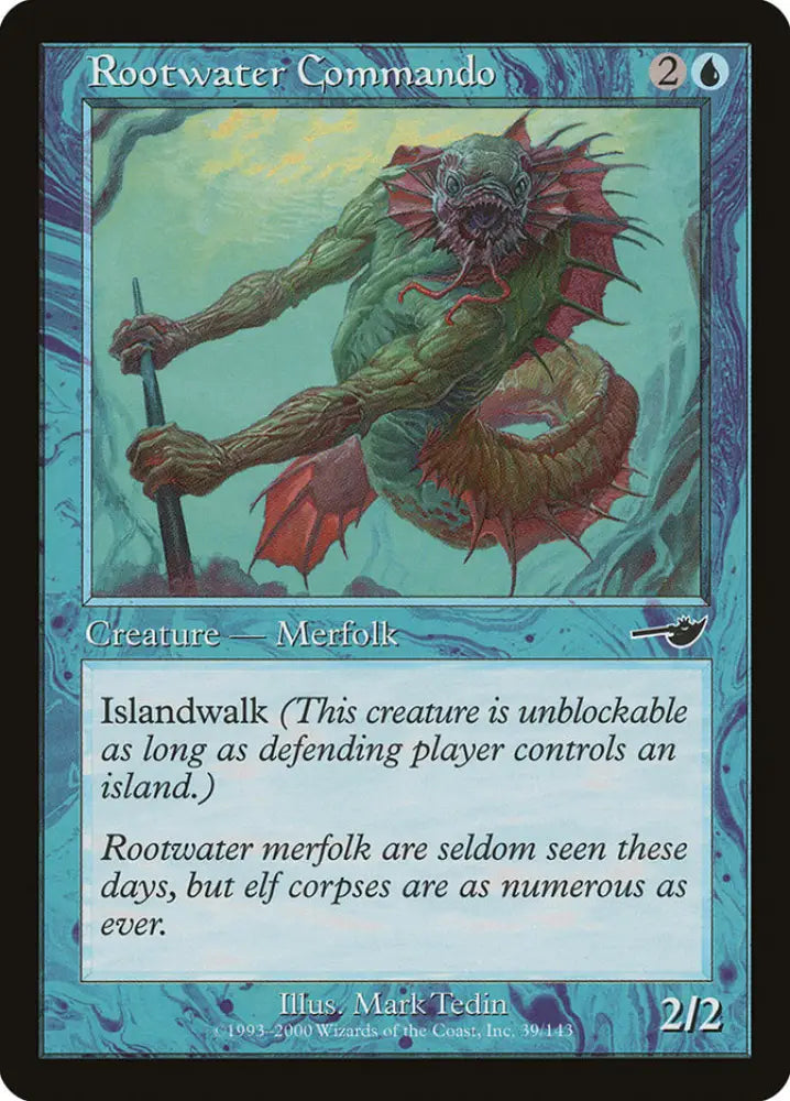 Rootwater Commando [Nemesis] - MTG Single