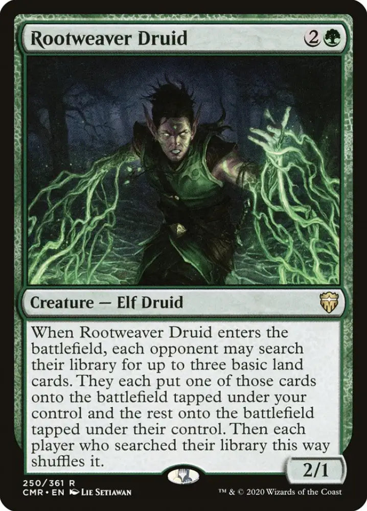 Rootweaver Druid [Commander Legends] - MTG Single