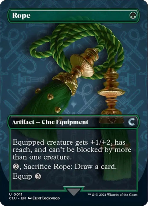 Rope (Borderless) [Ravnica: Clue Edition] - MTG Single
