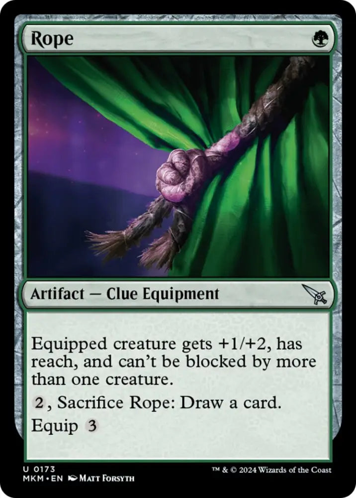Rope [Murders at Karlov Manor] - MTG Single