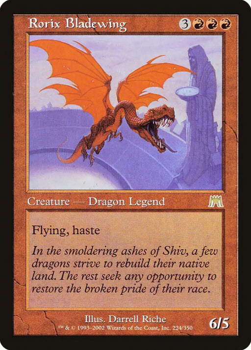 Rorix Bladewing [Onslaught] - MTG Single