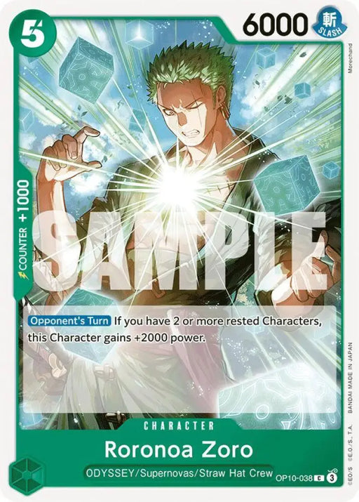 Roronoa Zoro (038) (OP10-038) [Royal Blood]