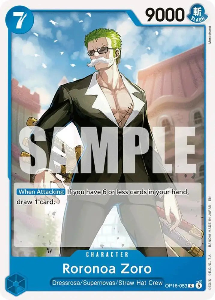 Roronoa Zoro (053) (OP16-053) [The Time of Battle]