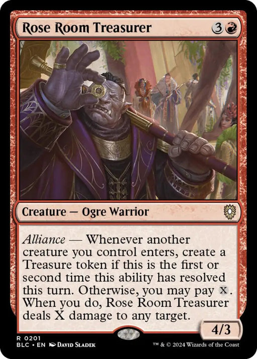 Rose Room Treasurer [Bloomburrow Commander] - MTG Single