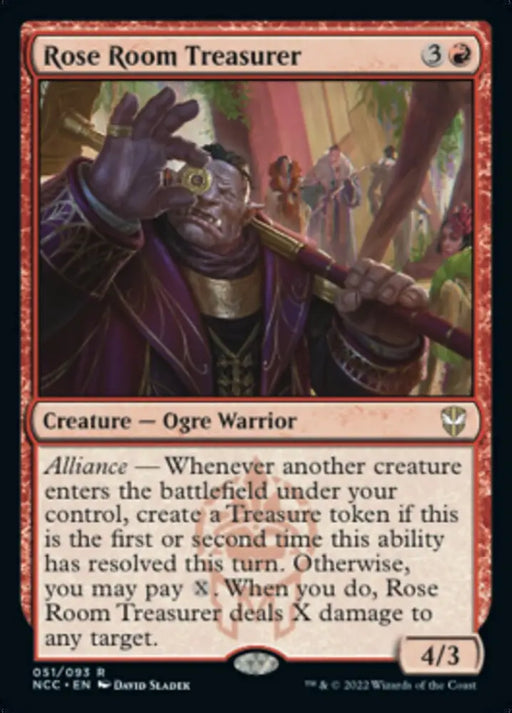 Rose Room Treasurer [Streets of New Capenna Commander] - MTG Single