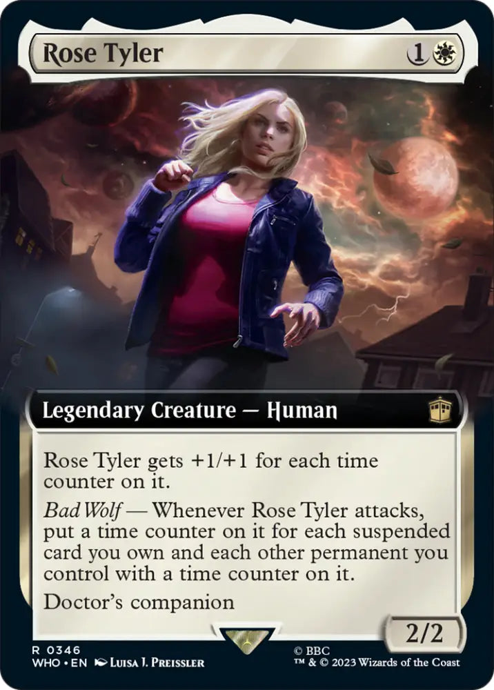 Rose Tyler (Extended Art) [Doctor Who] - MTG Single