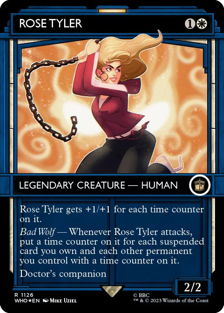 Rose Tyler (Showcase) (Surge Foil) [Doctor Who] - MTG Single