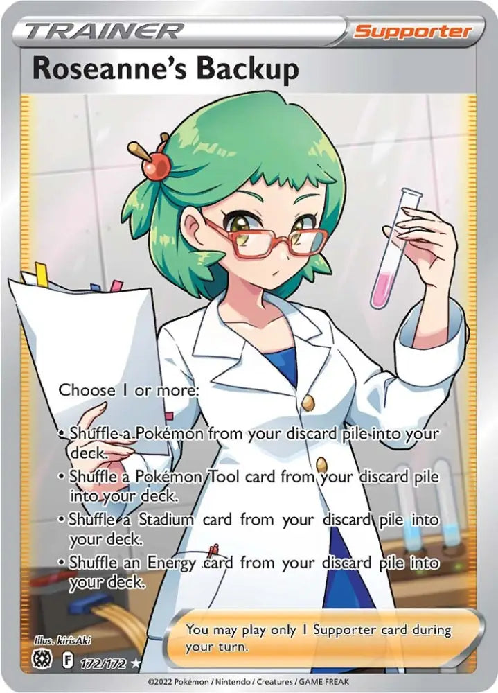 Roseanne’s Backup (172/172) [Sword & Shield: Brilliant Stars] - Pokemon Single