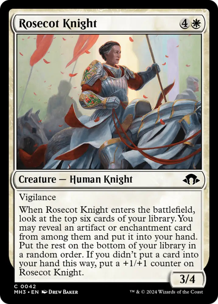 Rosecot Knight [Modern Horizons 3] - MTG Single