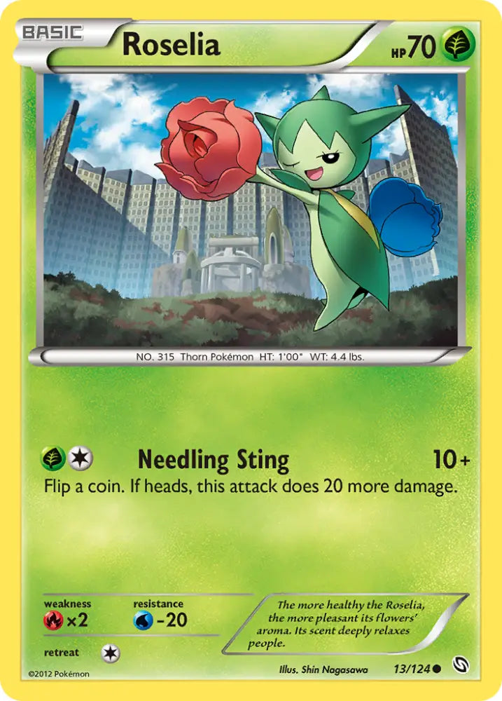 Roselia (13/124) [Black & White: Dragons Exalted] - Pokemon Single