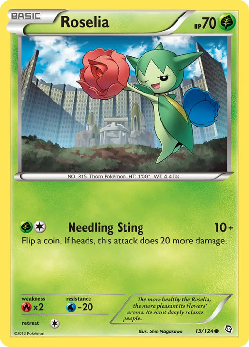Roselia (13/124) [Black & White: Dragons Exalted] - Pokemon Single