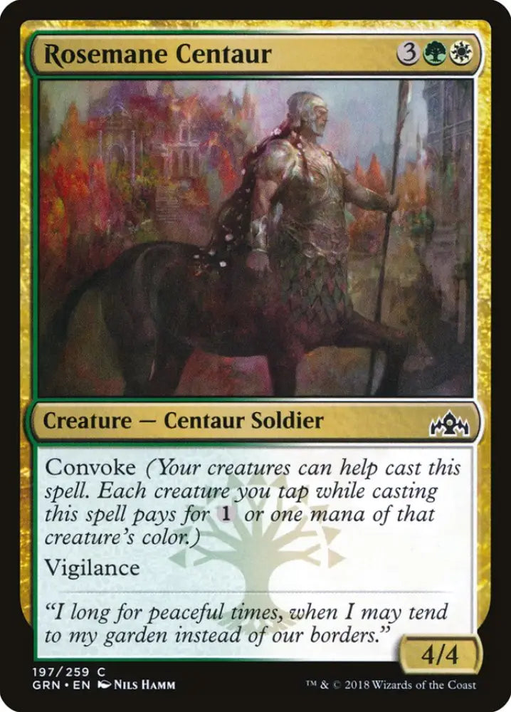 Rosemane Centaur [Guilds of Ravnica] - MTG Single